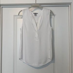 H&M white business casual tank top